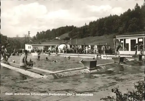 Breitenbrunn Oberpfalz Breitenbrunn Schwimmbad Kat. Breitenbrunn