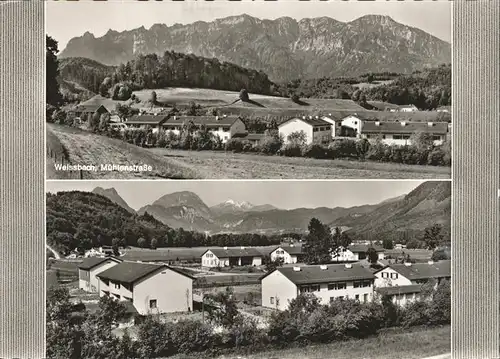 Weissbach Alpenstrasse Panorama Kat. Schneizlreuth