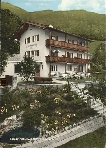 Nonn Oberbayern Haus am Staufenbad Kat. Bad Reichenhall