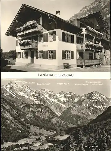 Birgsau Landhaus Birgsau Kat. Oberstdorf