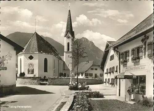 Piding Petersplatz Kat. Piding