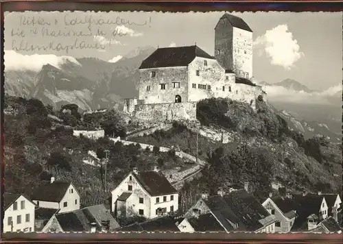 Sargans Schloss Kat. Sargans