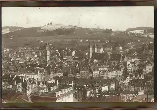 St Gallen SG mit Freudenberg Kat. St Gallen