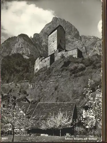 Sargans Schloss  Kat. Sargans