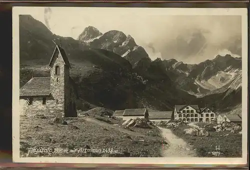 Appenzell IR Meglisalp Altmann Kat. Appenzell