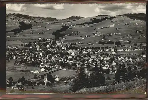 Appenzell IR Fliegeraufnahme  Kat. Appenzell