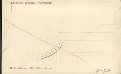 Degersheim SG Kuranstalt Sennrueti