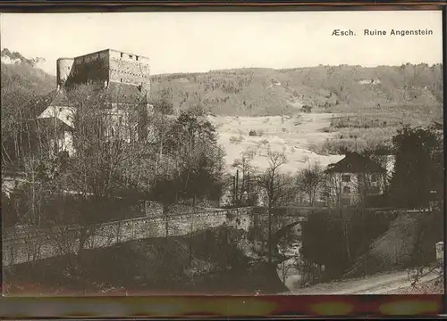 Aesch BL Ruine Angenstein Kat. Aesch BL