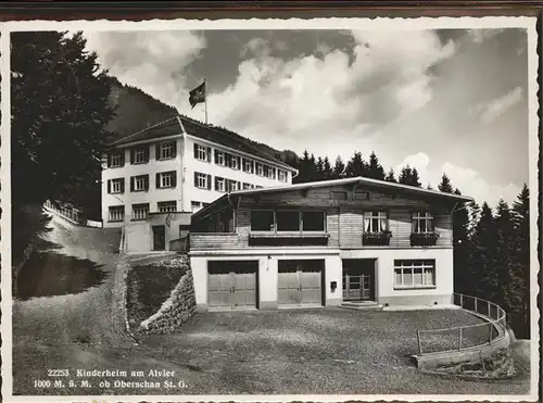 Oberschan Kinderheim am Alvier Kat. Oberschan