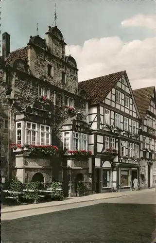 Rinteln Ratskeller Fachwerkhaus Kat. Rinteln