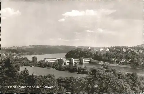 Baldeneysee Stauwehr Kat. Essen