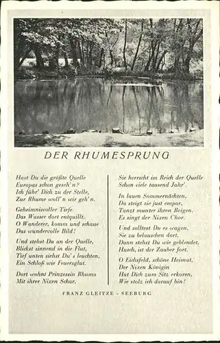 Rhumspringe Der Rhumsprung Deutschlands groesste Quelle Kat. Rhumspringe