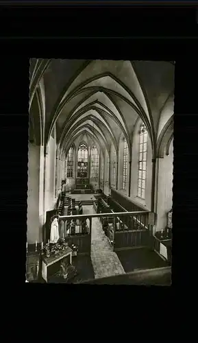 Heimbach Eifel Abtei Marienwald Klosterkirche Innenansicht Kat. Heimbach