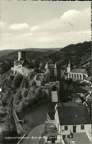 Heimbach Eifel Burg Kirche Kat. Heimbach