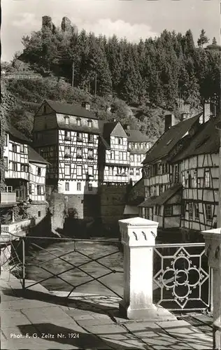 Monschau Haller Ruine Fachwerkhaus Kat. Monschau