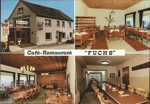 Baerbroich Cafe Restaurant Fuchs Kat. Bergisch Gladbach