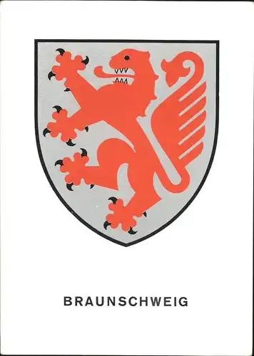 Braunschweig Stadtwappen Stadt Braunschweig Kat. Braunschweig