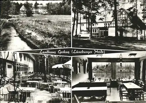 Gerdehaus Hotel Restaurant Landhaus Gerhus  Kat. Fassberg