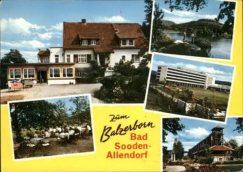 Bad Sooden Allendorf Gaststaette Pension Haus Waldluft Kat. Bad Sooden Allendorf