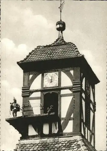 Eschwege Schlossturm mit Dietemann Kat. Eschwege