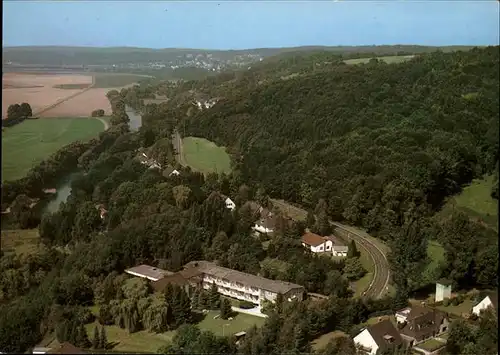 Hennef Sieg Neurologisches Sanatorium Haus Allner Luftaufnahme / Hennef (Sieg) /Rhein-Sieg-Kreis LKR