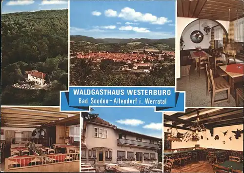 Bad Sooden Allendorf Waldgasthaus Westerburg Kat. Bad Sooden Allendorf