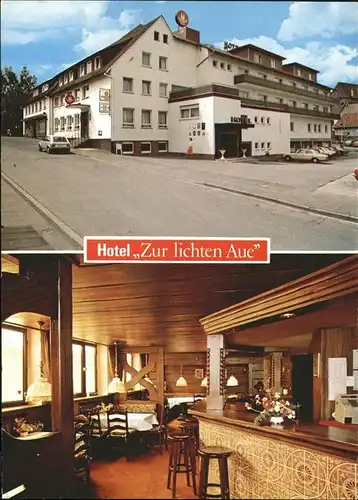 Hessisch Lichtenau Hotel "Zur lichten Aue" Kat. Hessisch Lichtenau