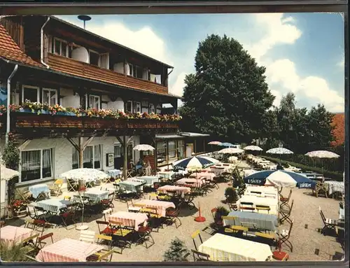 Ahrenberg Berggasthof Ahrenberg Terrasse Kat. Bad Sooden Allendorf