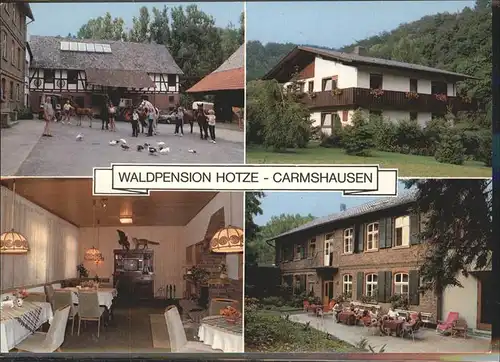 Witzenhausen Waldpension Hotze Reitstall  Kat. Witzenhausen
