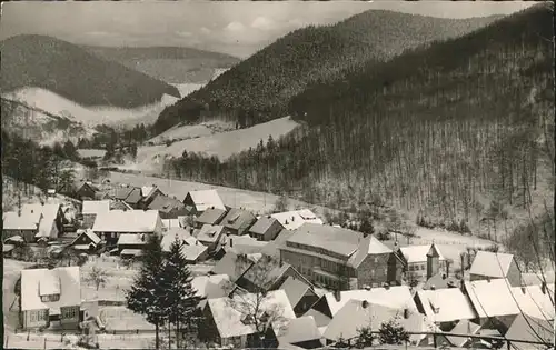 Sieber Teilansicht Sieber Winterimpressionen Kat. Herzberg am Harz