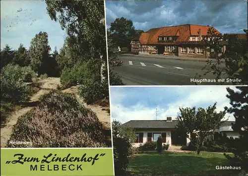 Melbeck Zum Lindenhof Gaestehaus Haupthaus Kat. Melbeck