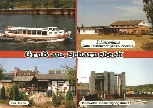 Scharnebeck Lueneburg Schuetzenhaus bei Irene Hebewerk / Scharnebeck /Lueneburg LKR