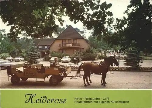 Undeloh Hotel Heiderose Kat. Undeloh