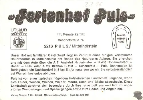 Puls Ferienhof Puls Kat. Puls