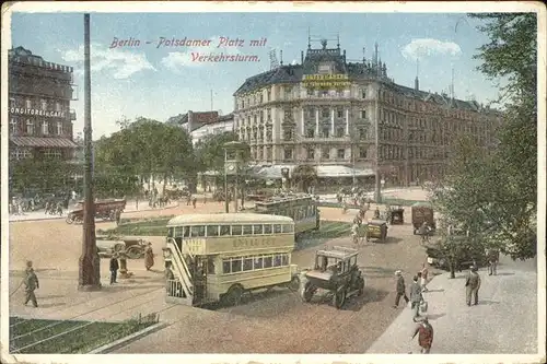 Berlin Potsdamer Platz Strassenbahn Kat. Berlin