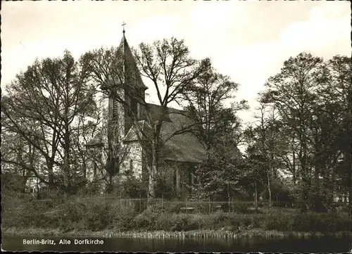 Berlin Britz Alte Dorfkirche Kat. Berlin