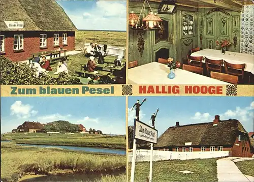 Hallig Hooge Zum blauen Pesel Kat. Hooge