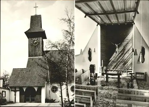 Husum Nordfriesland Kath. Christus Koenig Kirche / Husum /Nordfriesland LKR