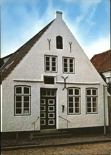 Garding Geburtshaus Prof. Theodor Mommsen Kat. Garding
