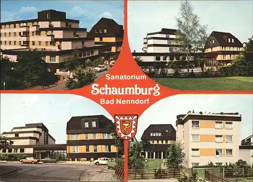 Bad Nenndorf Sanatorium Schaumburg Kat. Bad Nenndorf