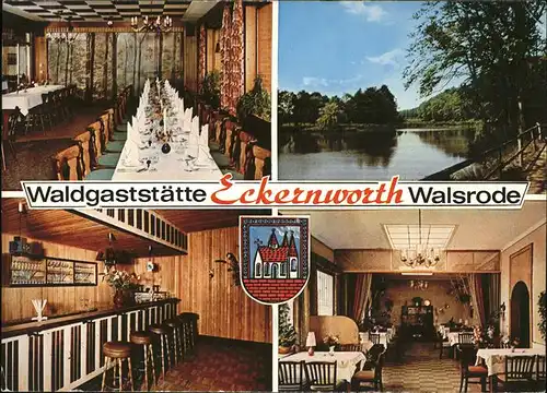 Walsrode Waldgaststaette Eckernworth Kat. Walsrode