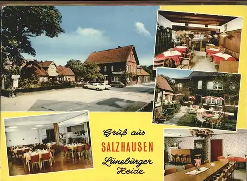 Salzhausen Hotel Rueter s Gasthaus Kat. Salzhausen