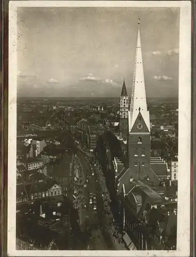 Hamburg Moenckebergstrasse St. Petri Kirche Kat. Hamburg