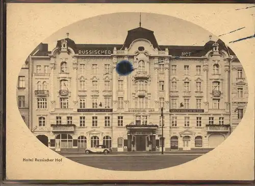 Berlin Hotel Russischer Hof Kat. Berlin