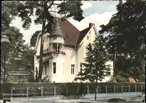 Berlin Schlachtensee Muettererholungsheim Ev. Frauenhilfe Kat. Berlin