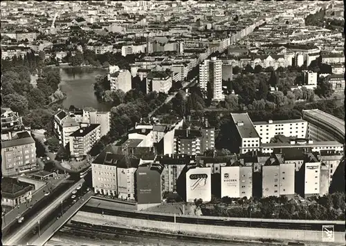 Charlottenburg Blick vom Funkturm Lietzensee / Berlin /Berlin Stadtkreis