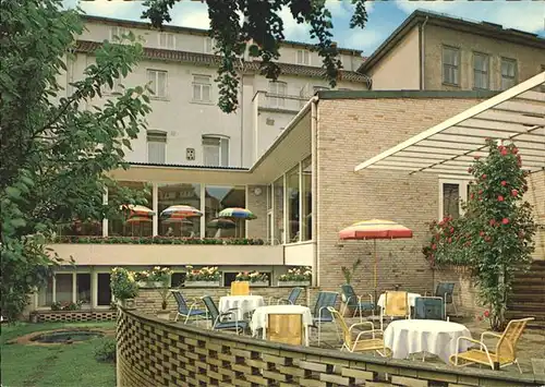 Bremen Hotel Bremer Hospitz Terrasse Kat. Bremen