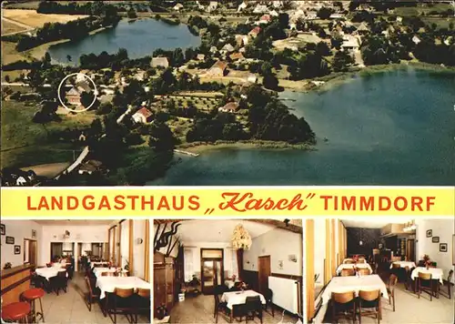 Timmdorf Landgasthof Kasch Kat. Malente