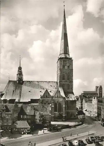 Luebeck Jacobi Kirche Autos Kat. Luebeck