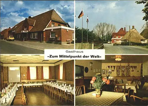 Riepsdorf Gasthaus zum Mittelpunkt der Welt Kat. Riepsdorf